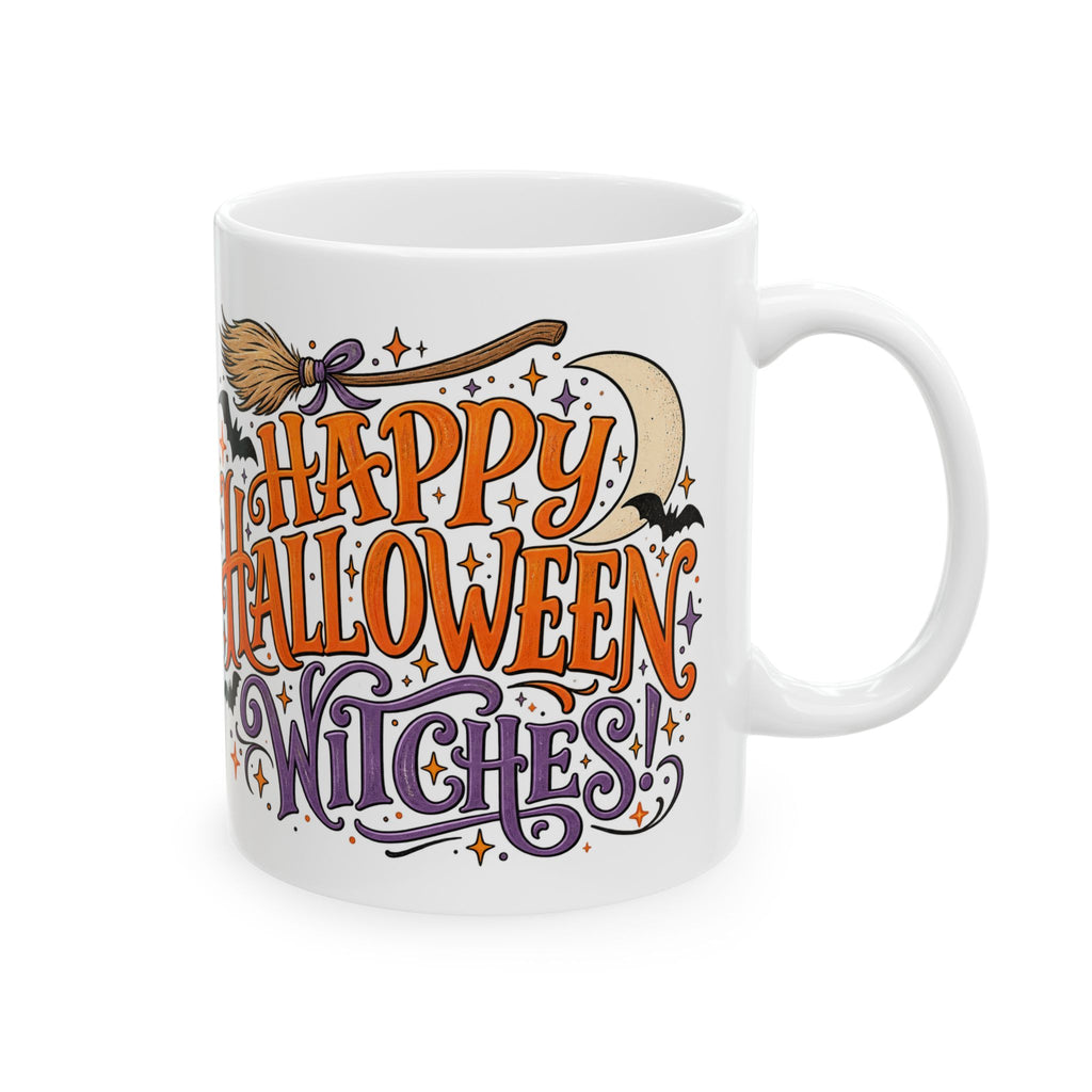 Happy Halloween Witch 11oz Ceramic Mug