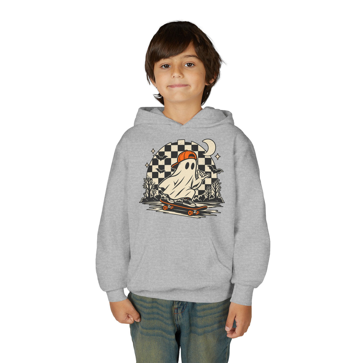 Youth Skateboard Ghost Hoodie