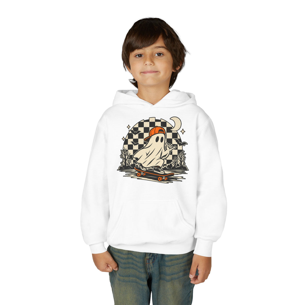 Youth Skateboard Ghost Hoodie