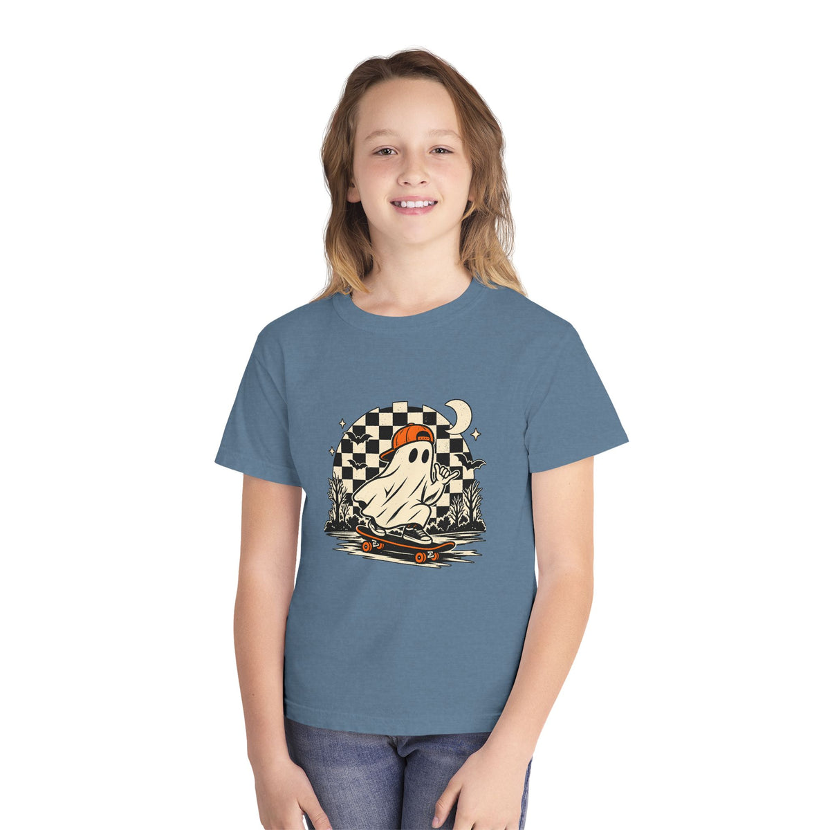 Youth Skateboarding Ghost T-Shirt