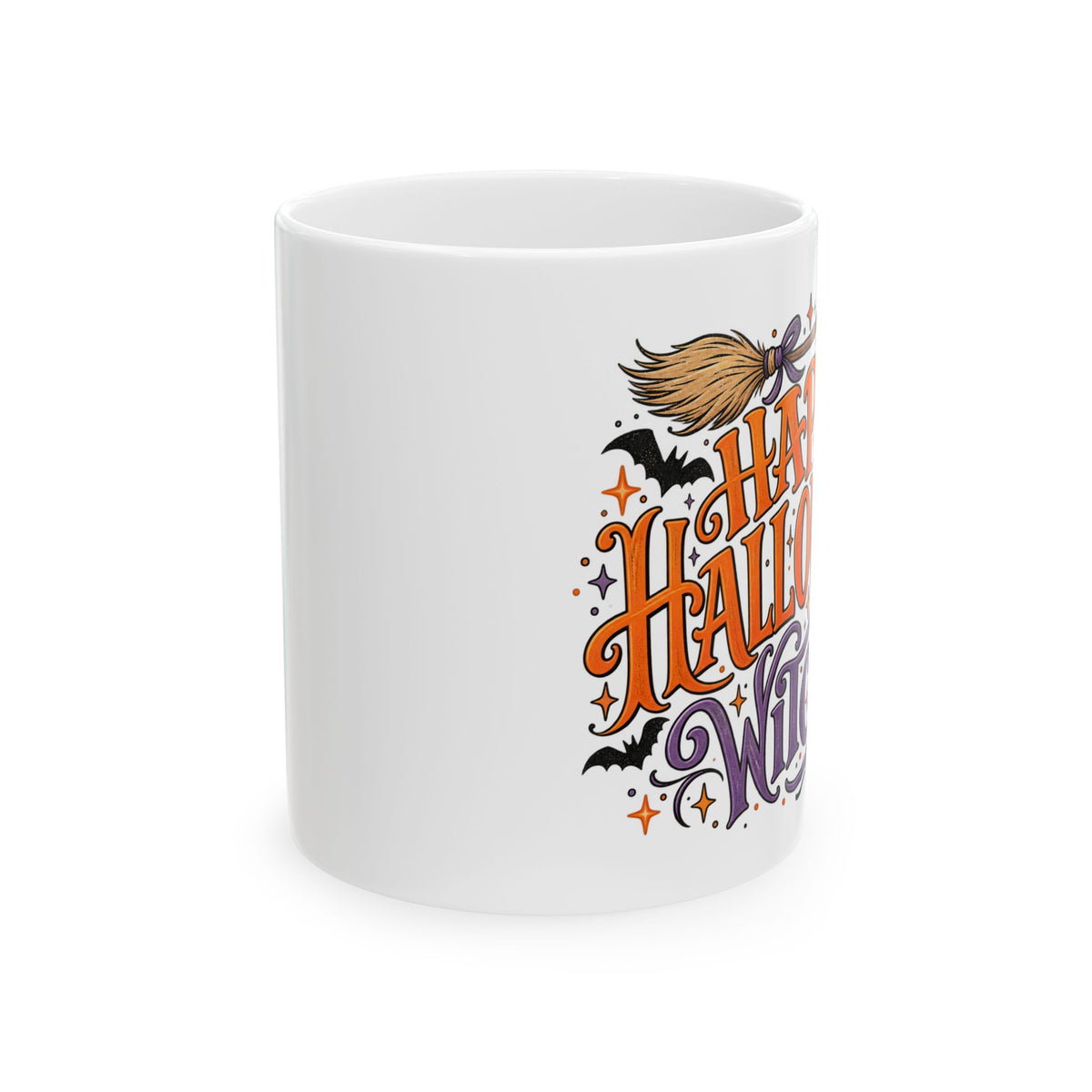 Happy Halloween Witch 11oz Ceramic Mug