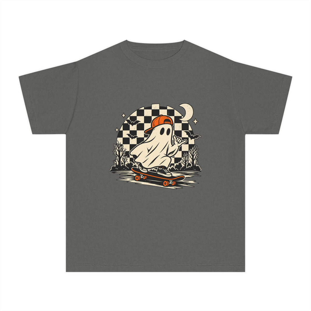 Youth Skateboarding Ghost T-Shirt